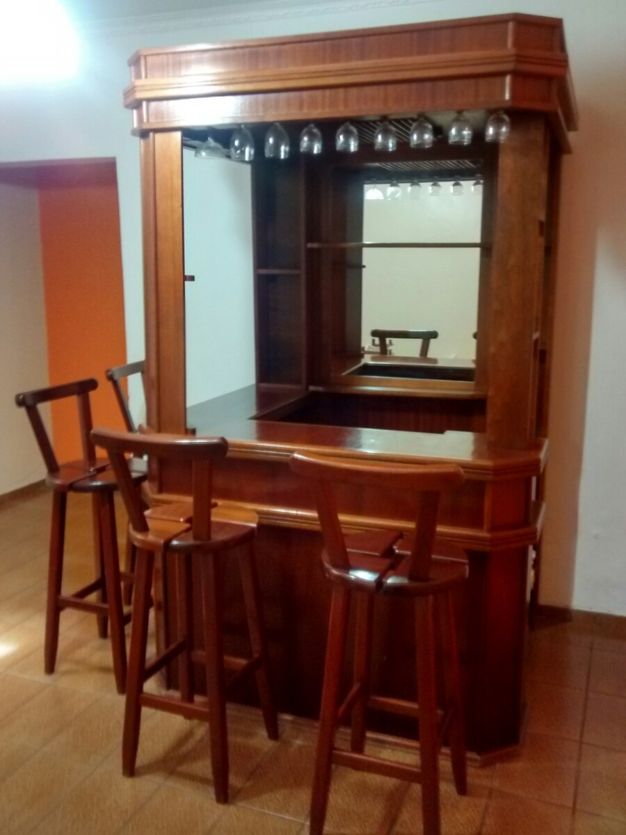 Sala De Estar Sintra Bar ~ Adega bar para decorar sala de estar, acompanha 4 Bancos de acento Sala De Estar Sintra Bar ~ Adega bar para decorar sala de estar, acompanha 4 Bancos de acento