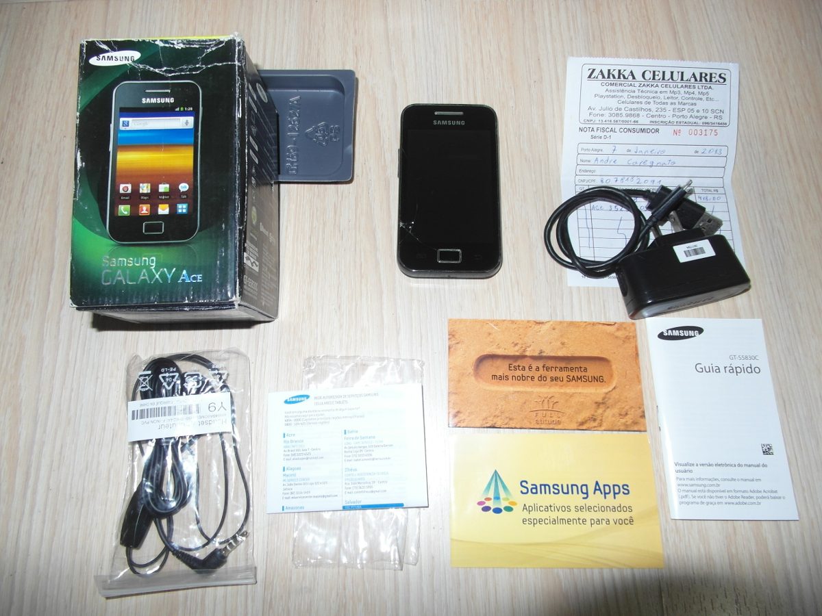 Manual De Celular Samsung Galaxy Ace