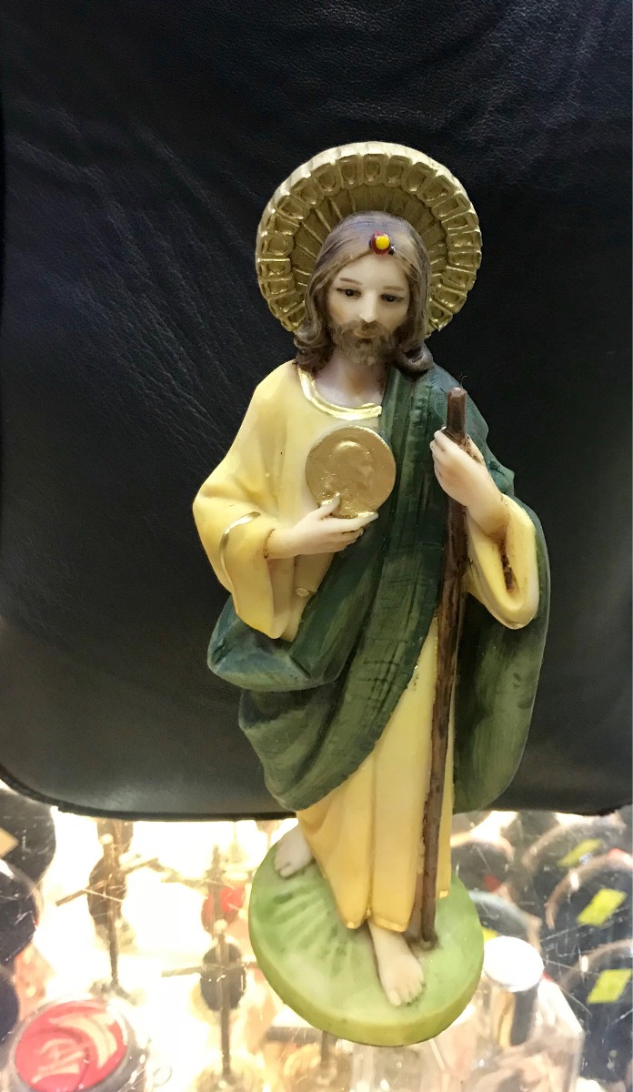 san judas tadeo en resina 230 00 en mercado libre