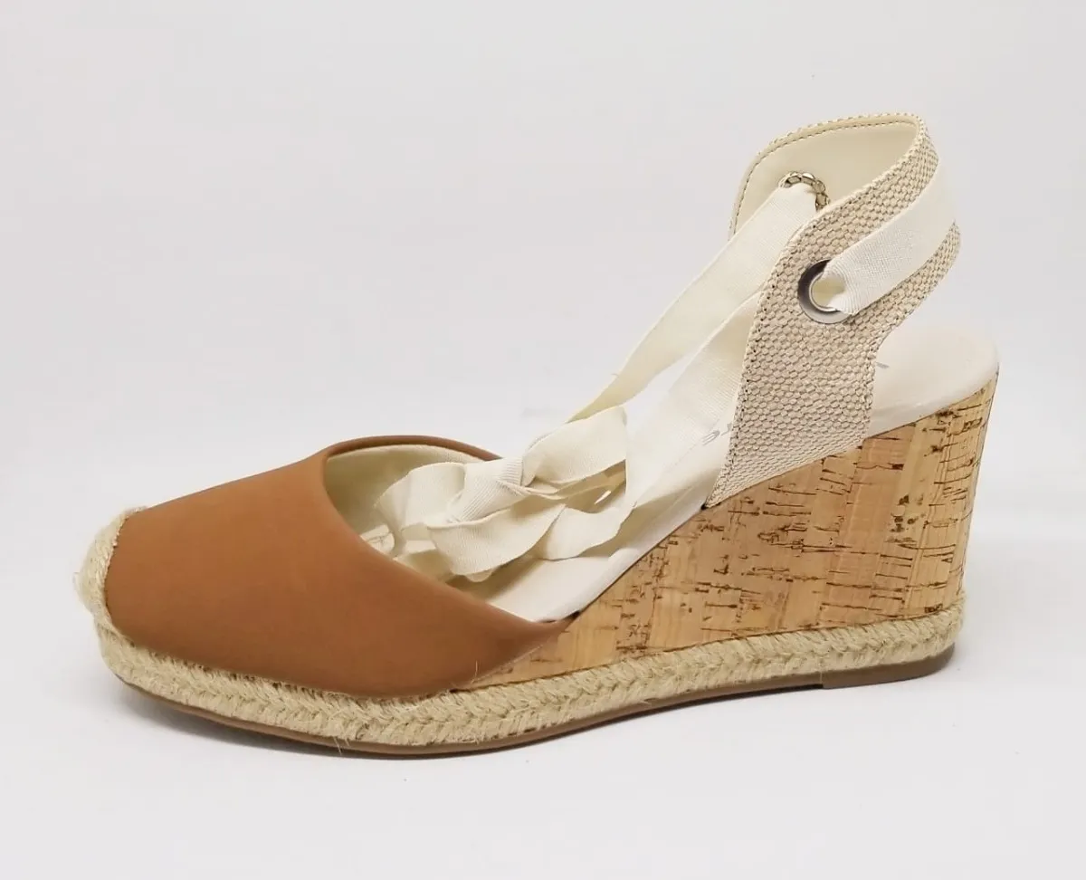 sandalia espadrille de amarrar