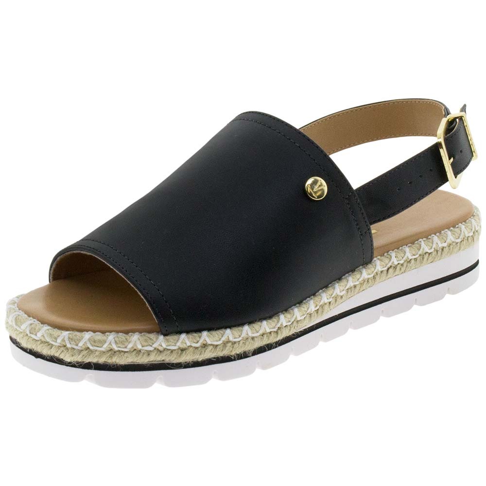 Sandália Feminina Flatform Preto Vizzano - 6388100 - R$ 99,99 em Mercado Livre