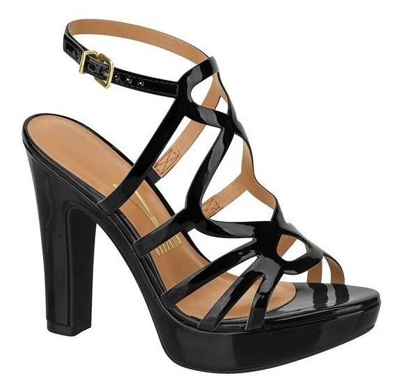 Sandália Gladiadora Salto Alto Feminina Vizzano 6292128 - R$ 79,90 em Mercado Livre