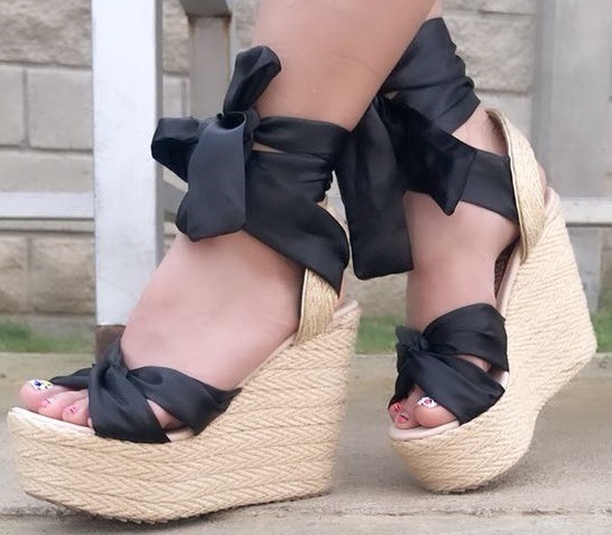 Moda Estilo Negro Y Color Alta Sandalia Plataforma Mujer oerdxBQCW