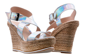skechers sandals mujer plata