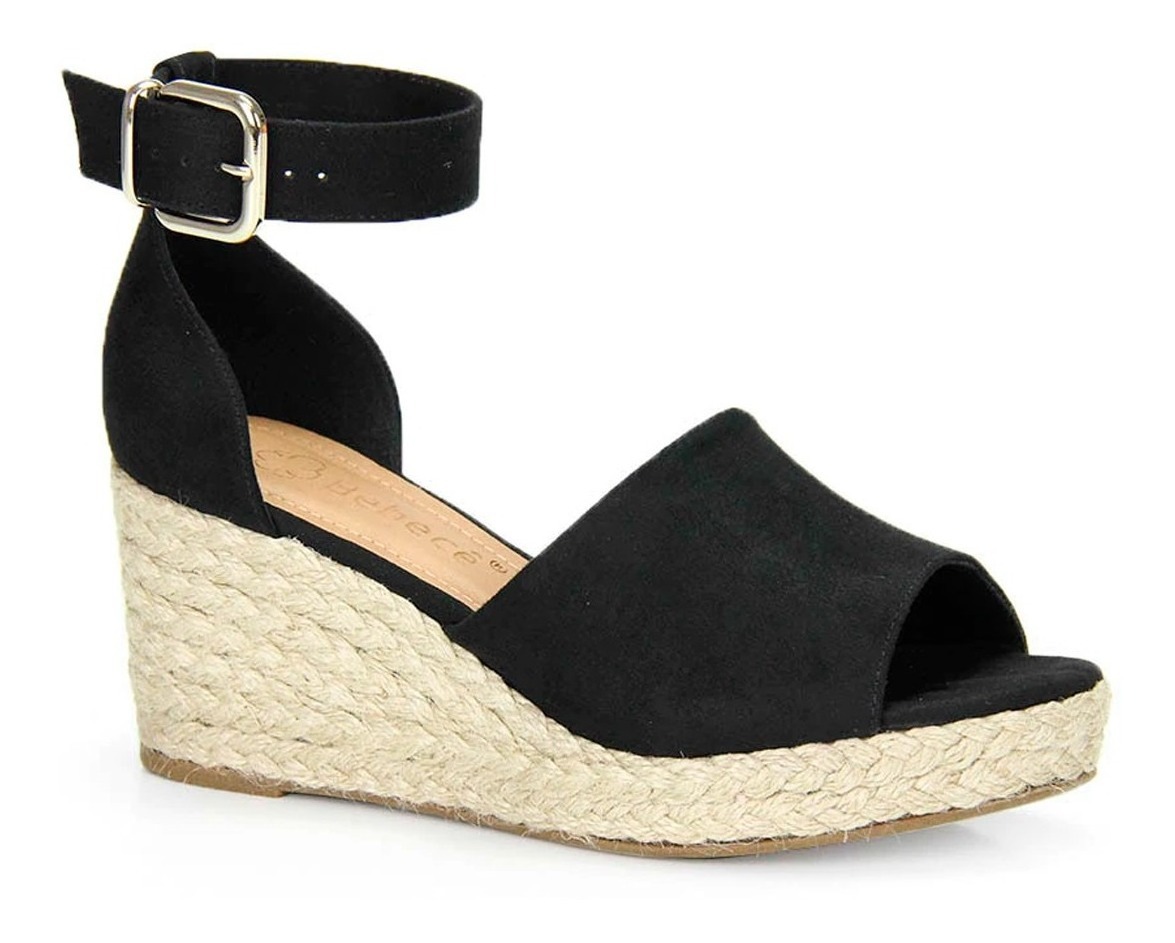 Sandalia Espadrille Bebece Preta Barato Online Sandalia Espadrille Bebece Preta Barato Online