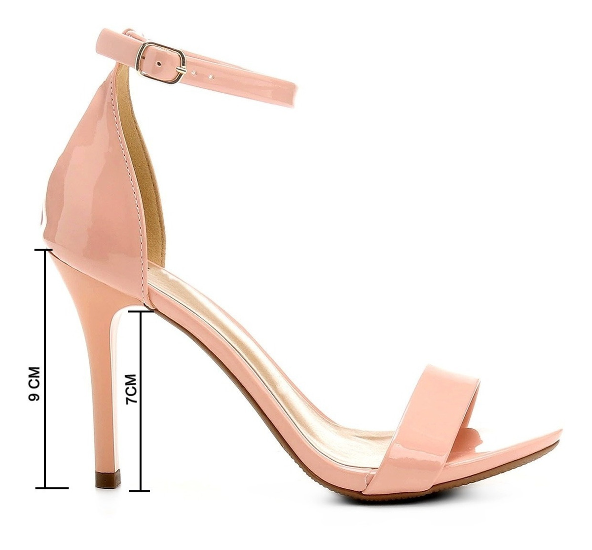 Sandália Salto Alto Feminina Moderna Social Look Festa 2019 - R$ 120,00 em Mercado Livre