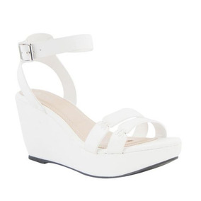 185151 5cm Tacon 8 De Sandalia Casual Tipo Line Vi Blanco tsQhdrC