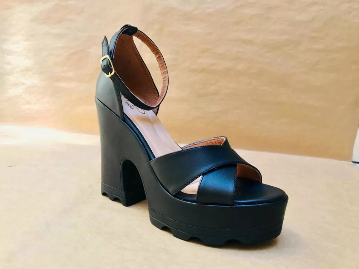 sandalia tratorada blue shoes