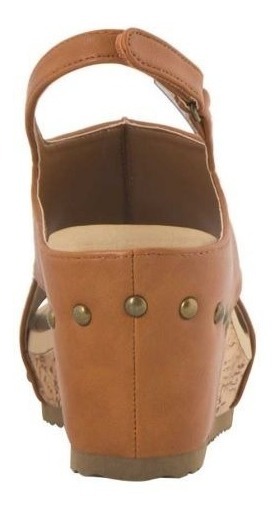 Est 85145 Camel Plataforma Tacon Sandalias Botin Medio Cuñas QsrthdC