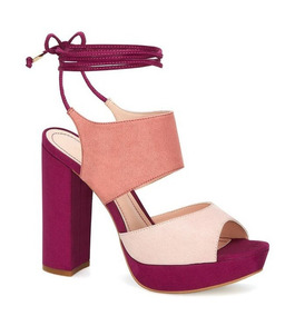 Tacon Mercado Oscuro Sandalia Bajo Violeta Moda De Zapatos En rhtQdsC