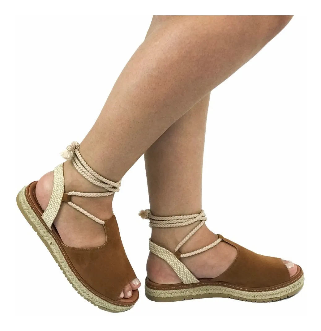 sandalia plataforma espadrille