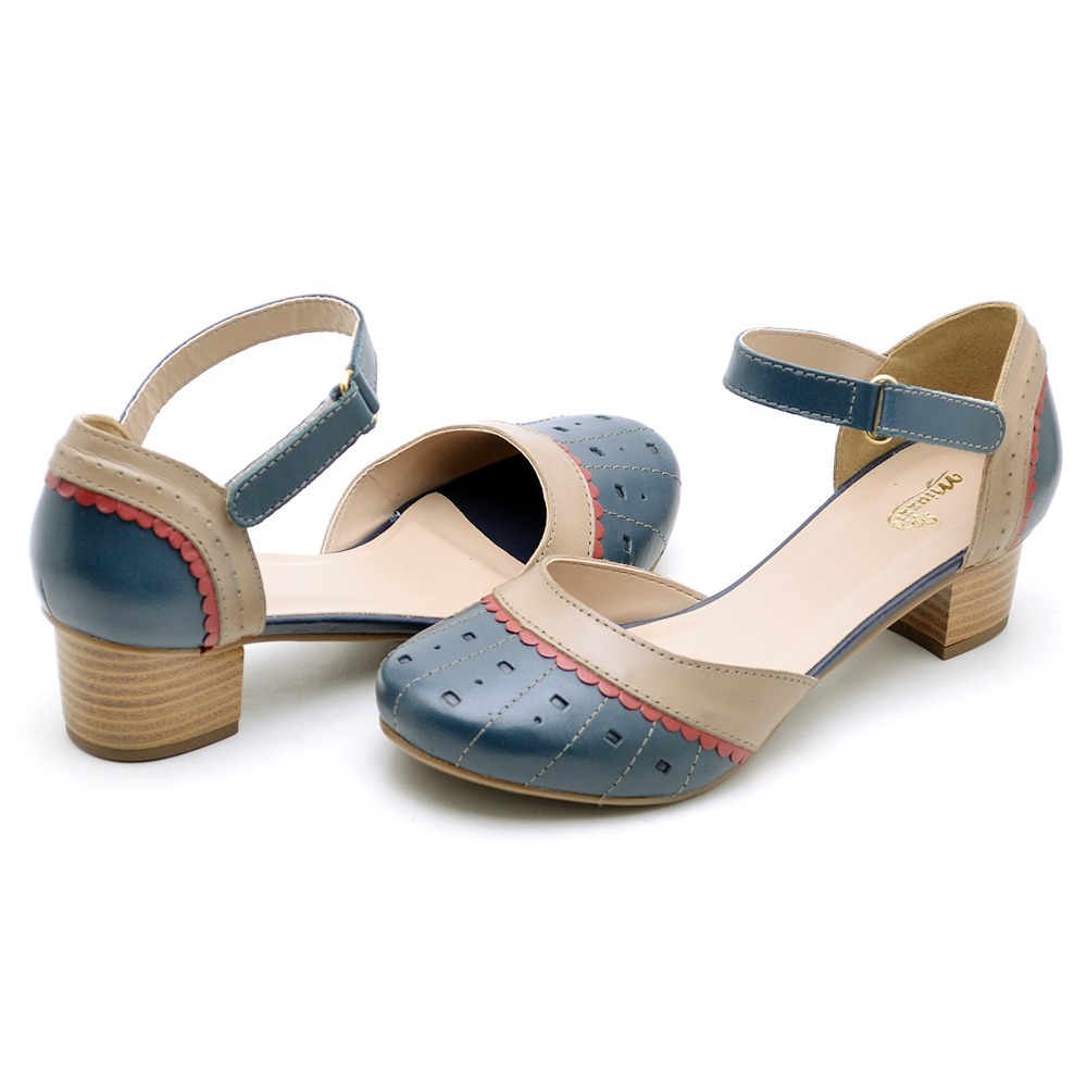 Sandalias Femininas Salto Medio Promoção Frete Grátis - R$ 138,00 em Mercado Livre