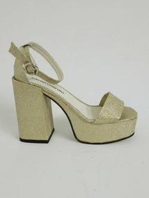 Sandalias Zapatos Plataformas Bronce Fiesta Y De Color JlK1cF