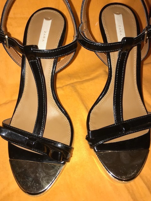 Zara Negras Sandalias Libre N°36799 00 Mujer En De Mercado 76fgby
