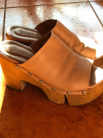 Sandalias Suecos Color Camel Shoes 37 Donne 0ynvm8ONw