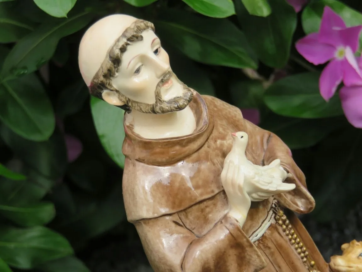 Joaoary Sao Francisco De Assis 21 Cm Porcelana R 120 00 Joaoary Sao Francisco De Assis 21 Cm Porcelana R 120 00