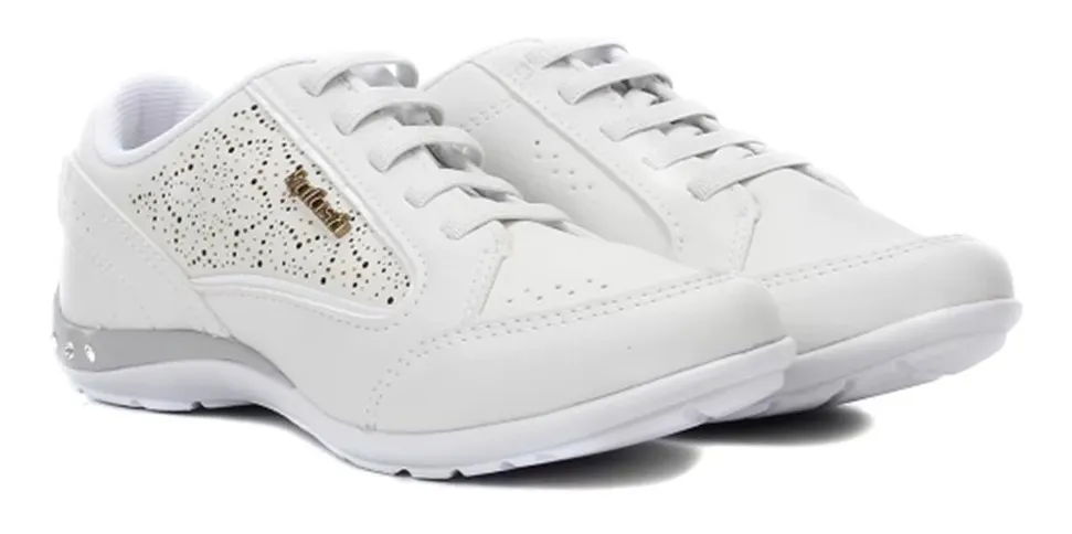 LUIZA CALÇADOS | Sapatênis Tênis Kolosh Duas Cores Branco E Bege C0630a - R$ 169,50