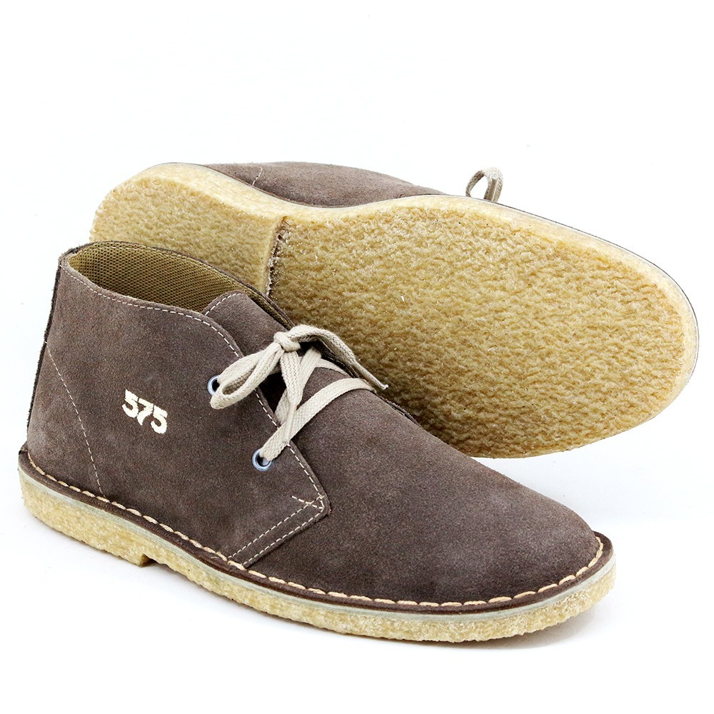 Sapato Casual Cacareco Camurça Sola Crepe Unissex 33 A 44 - R$ 116,00 em Mercado Livre