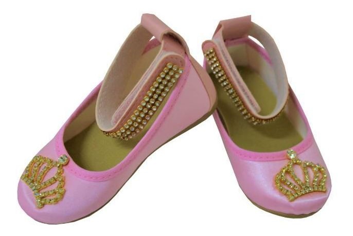 Sapato Infantil Festa Menina Branco Batizado Daminha Luxo - R$ 89,90 em Mercado Livre