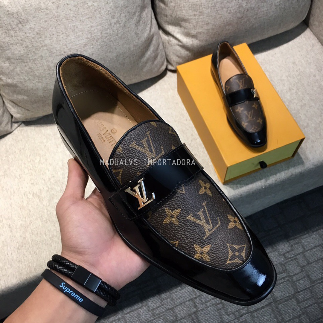 Sapato Louis Vuitton Masculino L01 Frete Grátis R