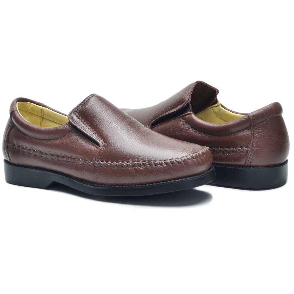 Sapato Masculino Estilo Social Couro Confortável Original - R$ 137,17 em Mercado Livre