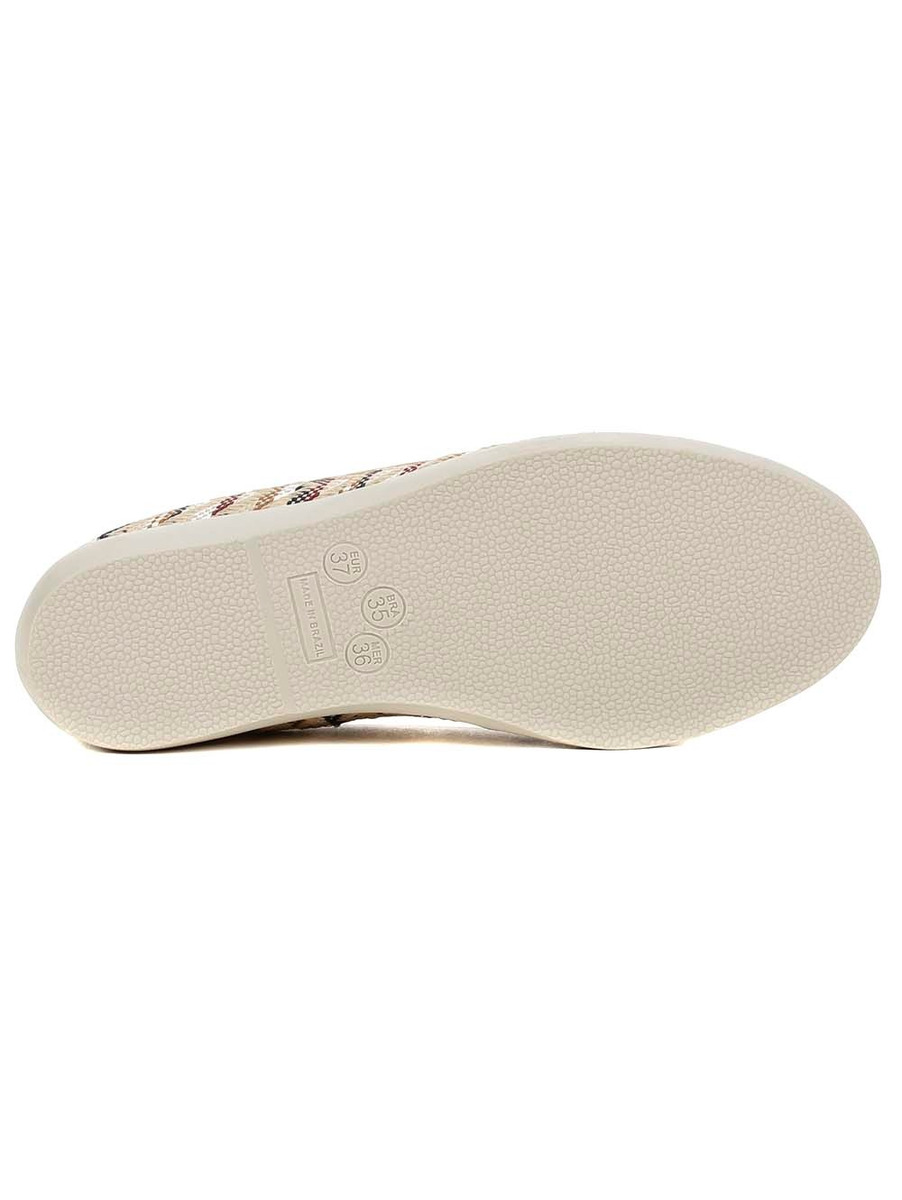 mocassim feminino bege