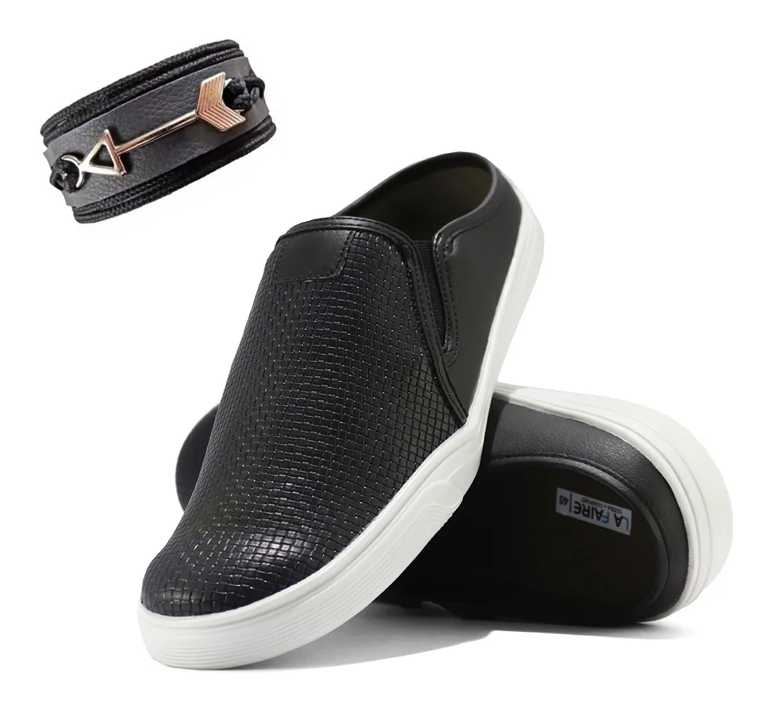 INCONTRAKI MIX SHOP | Sapato Sapatilha Masculino Mule Slipe On Barato + Brinde - R$ 105,89