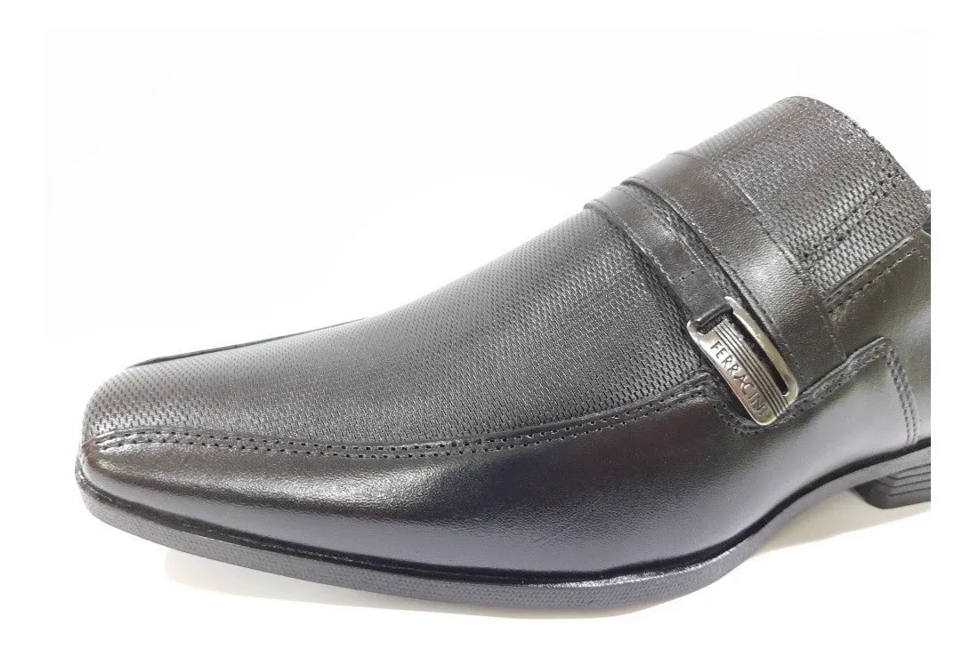 Sapato Social Masculino Ferracini 4068-281 Couro Legitimo - R$ 184,99 em Mercado Livre