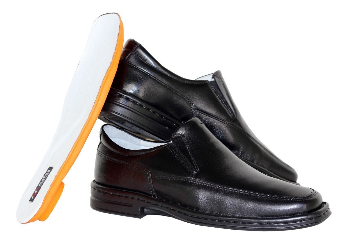 Sapato Social Masculino Linha Conforto Antistress - R$ 169,99 em Mercado Livre
