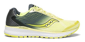 saucony hurricane iso hombre purpura