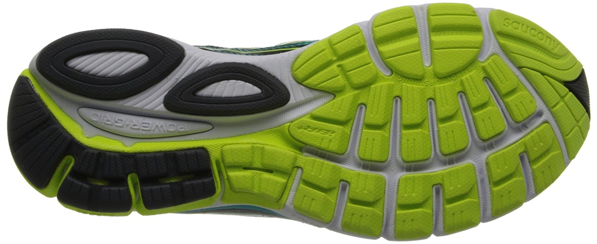 Saucony Women's Ride 7 Running Shoe, Verde / Cidra, 6.5 M