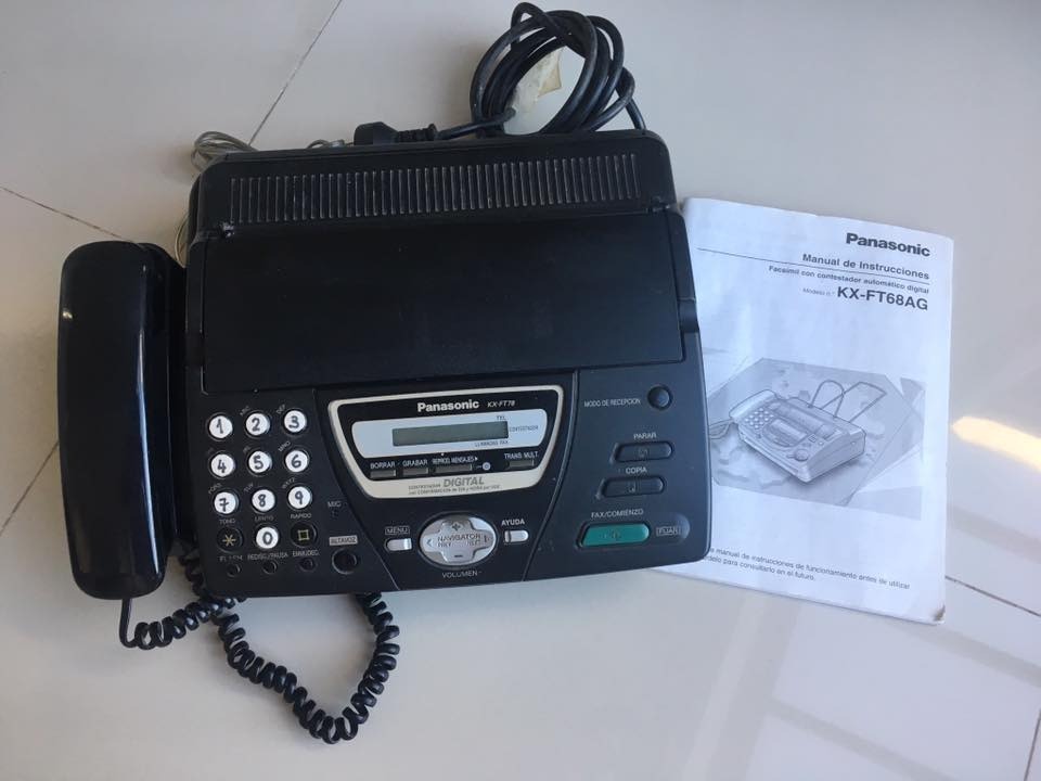 manual fax panasonic kx ft78