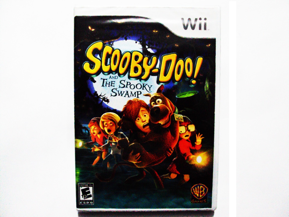 scooby doo spooky swamp wii cover