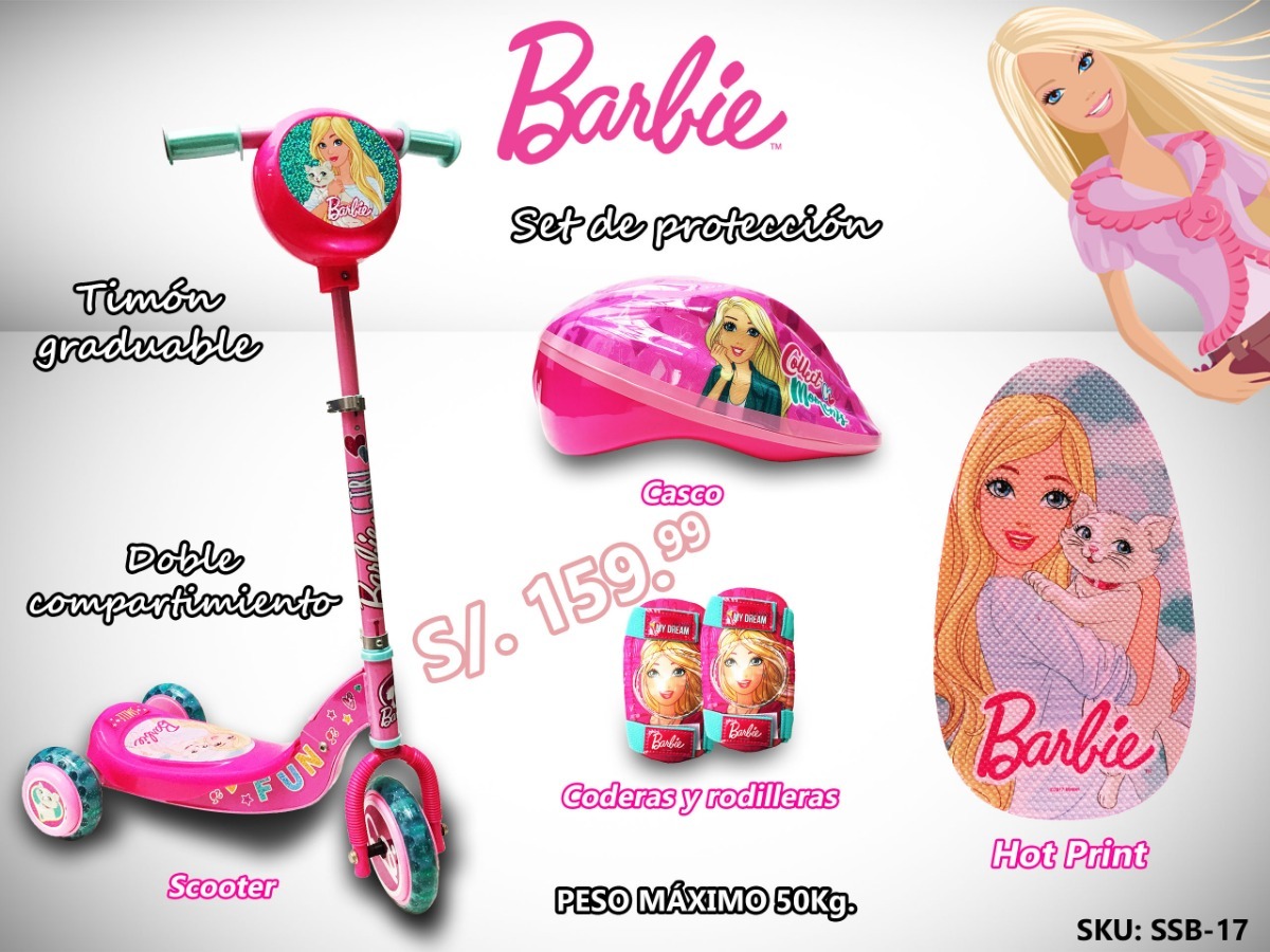 scooter barbie mattel