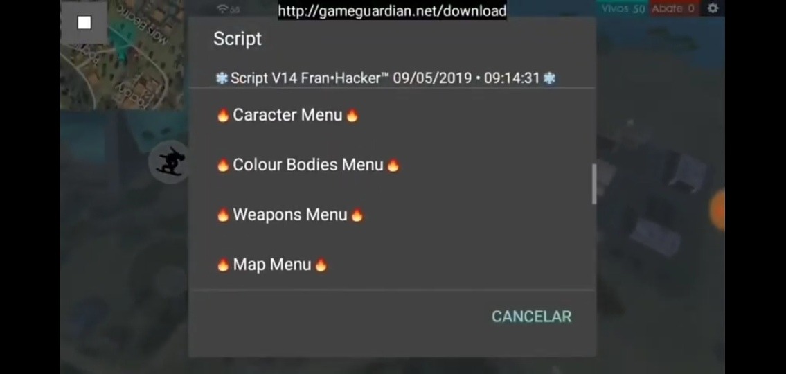 Skript Hacken Free Fire Atualizado