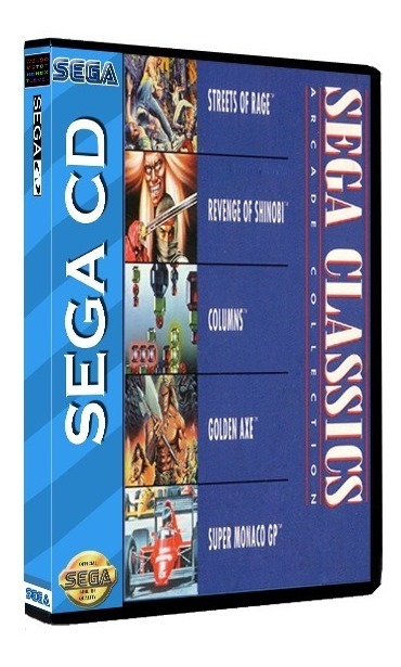 Sega Classics Arcade Collection 5-in-1 Sega Cd Rom - R$ 20,00 em