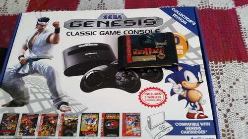 Sega Genesis Clasic Game Console 80 Juegos + Mortal 2