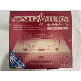 Sega Saturn Hst-0014 Na Caixa Impecável Usados#167021694