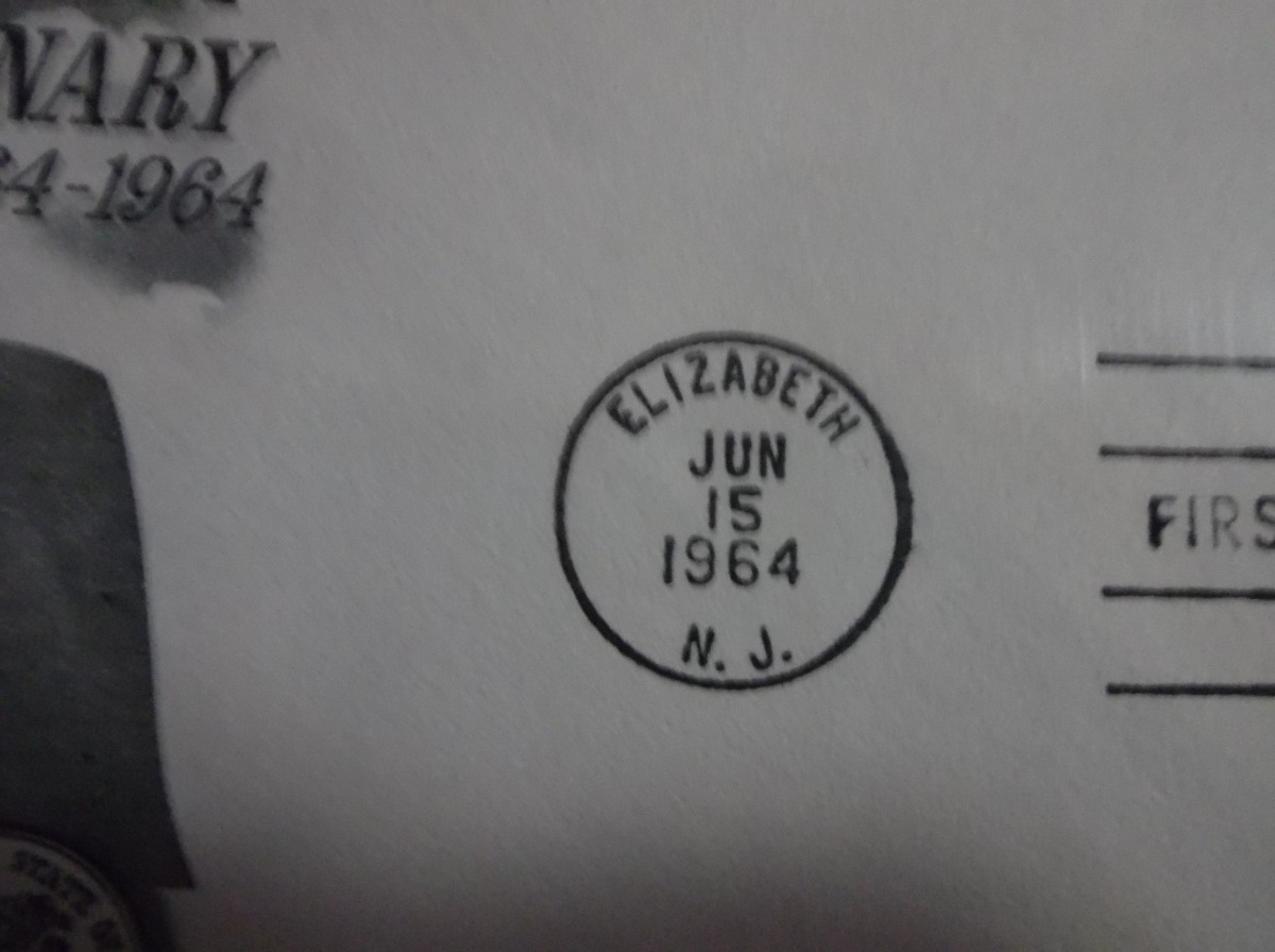 Selos Em Carta Dos Estados Unidos Envelope Ano 1964 N0179 