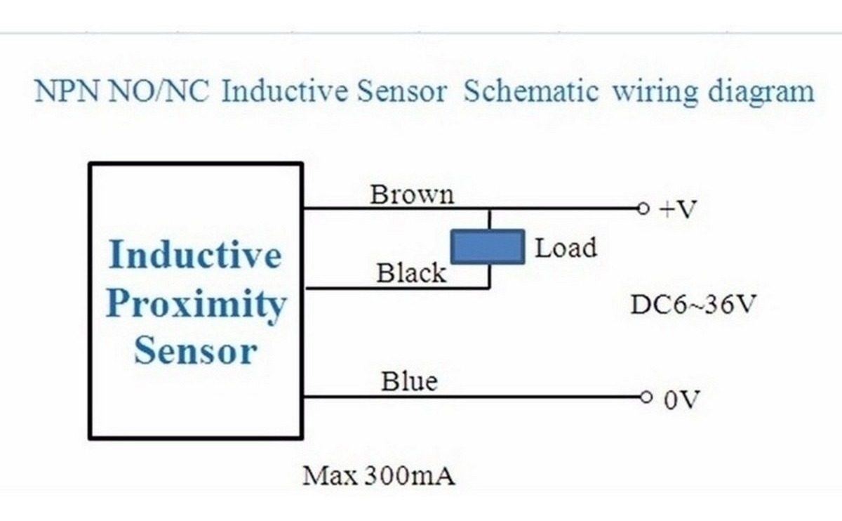 LJ12A3-4-Z//BX Inductive Proximity Sensor Switch NPN DC 6V-36V