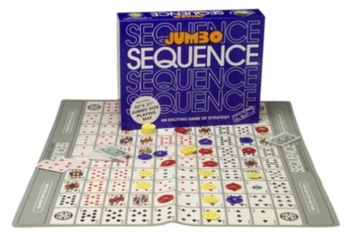 sequence game jumbo mat only sequence game jumbo mat only