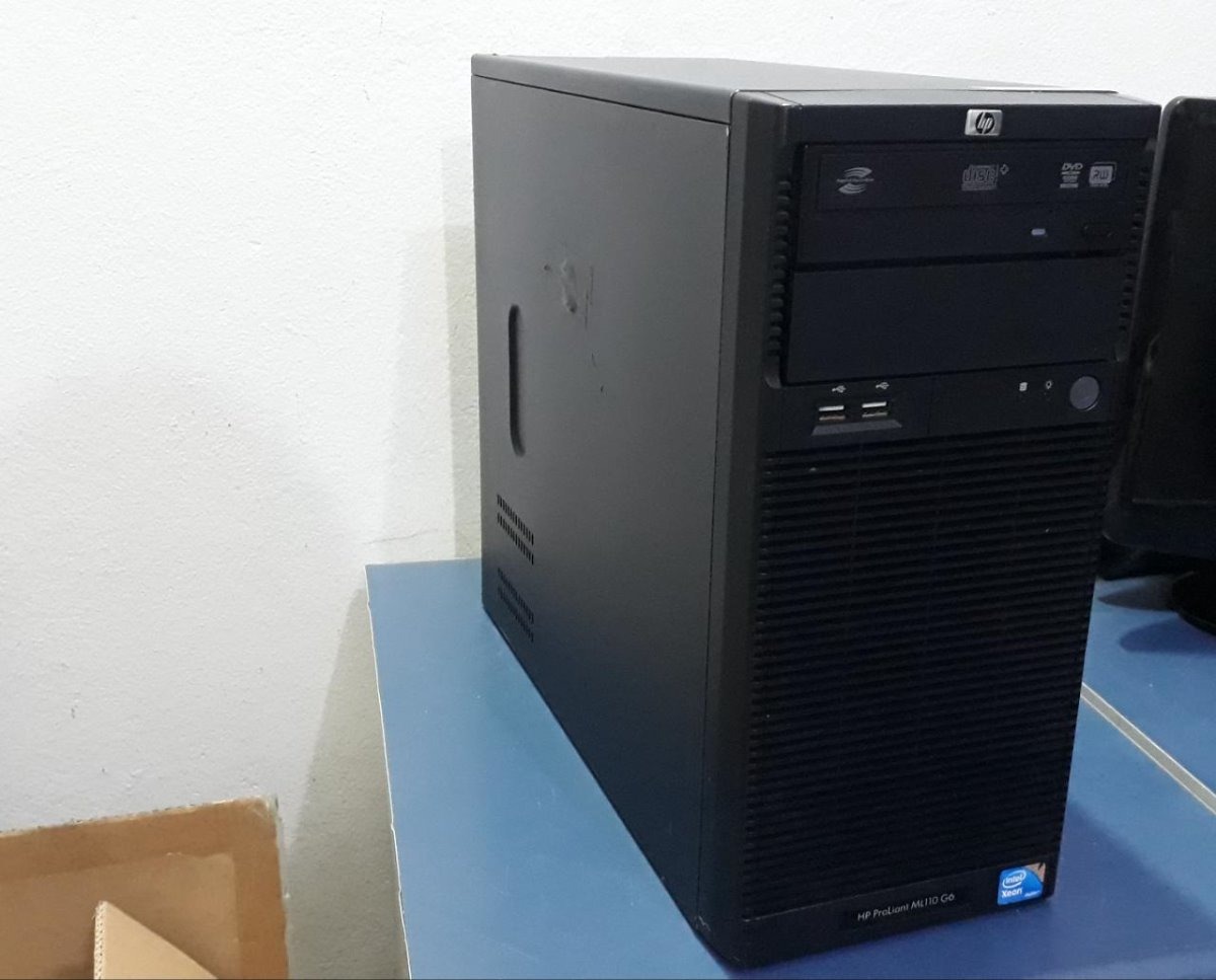 Servidor Hp Proliant Ml110 G6 Xeon X3430 Mem 4gb Hd 750gb R 1 900 00 Em Mercado Livre