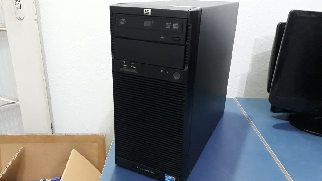 Servidor Hp Proliant Ml110 G6 Xeon X3430 Mem 4gb Hd 750gb R 1 900 00 Em Mercado Livre