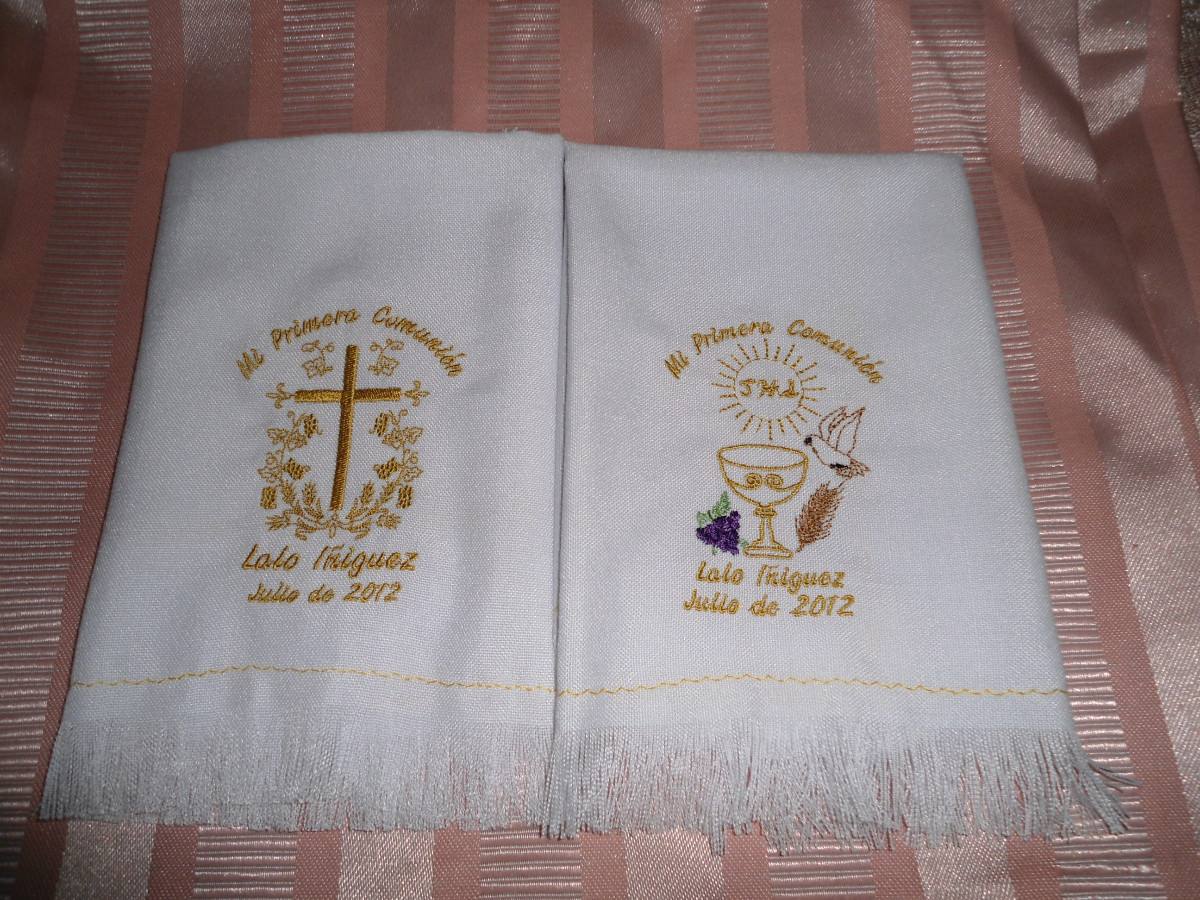 servilletas primera comunion y confirmacion bordadas daa servilletas primera comunion y confirmacion bordadas daa