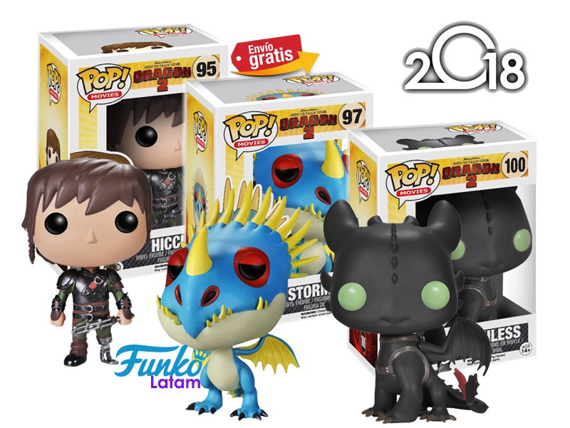 funko pop como entrenar a tu dragon