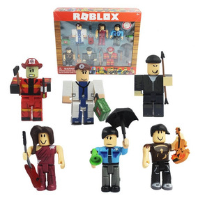 Set 6 Muñecos Roblox Accesorios Bombero Medico Policia Etc - set 6 mu#U00f1ecos roblox armables desarmables y combinables