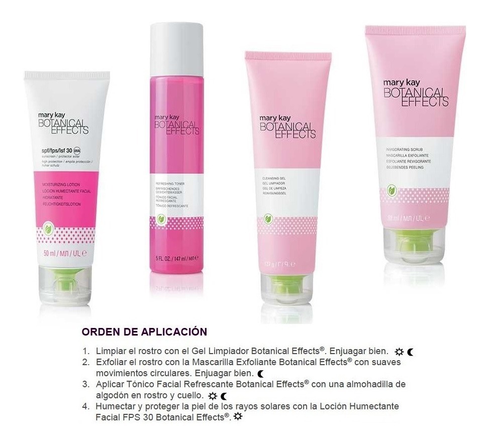 Set Cuidado De La Piel Botanical Effects Mary Kay 288000 En