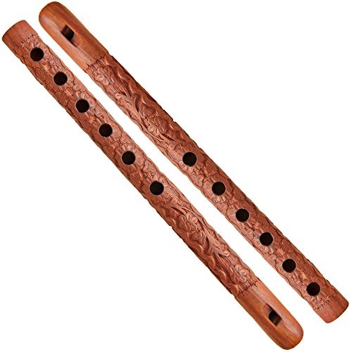 Set De 2 Flauta De Madera Tradicional Instrumento Musical... - $ 50.491