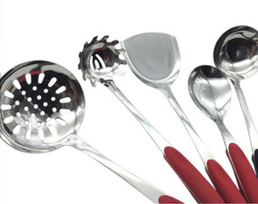 Set Inoxidable Piezas 6 Acero Cocina Utensilios De 7 WYeEDIH9b2