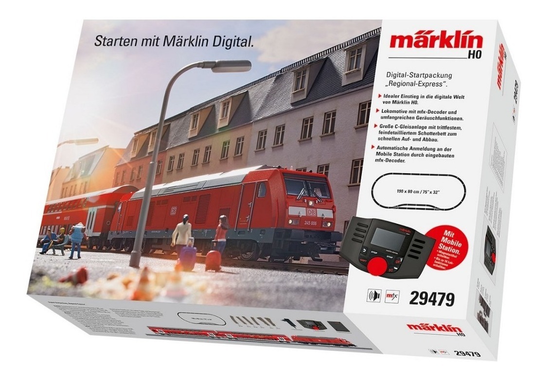 DB nuevo Märklin h0 de 29479 clase doble piso-carro 2